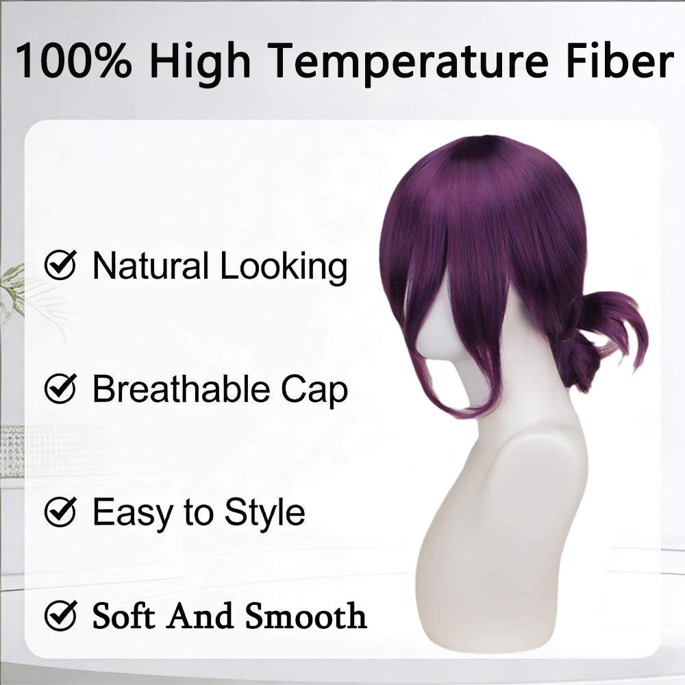 Peluca Bob Morada Oscura en Ca - Women'S Fashion Layering reseña y precio