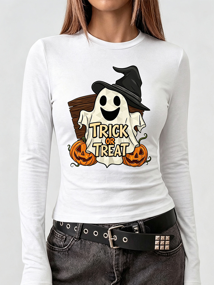 Camiseta de manga larga con es - Women'S Fashion Q reseña y precio