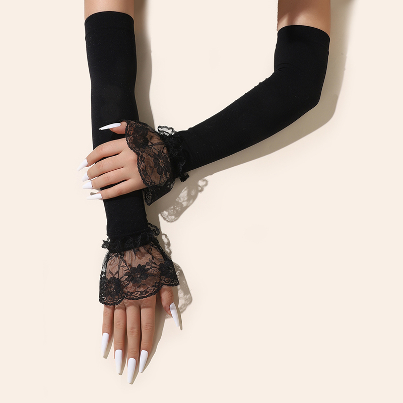 Mangas largas de encaje para b - Women Fashion Gloves reseña y precio