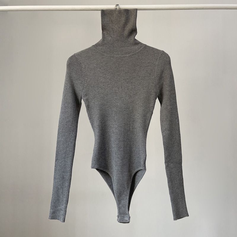 Body de mujer de manga larga e - Turtleneck Bodysuit reseña y precio