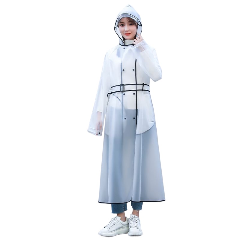 Impermeable Transparente de Mo - Women'S Fashion Raincoat reseña y precio