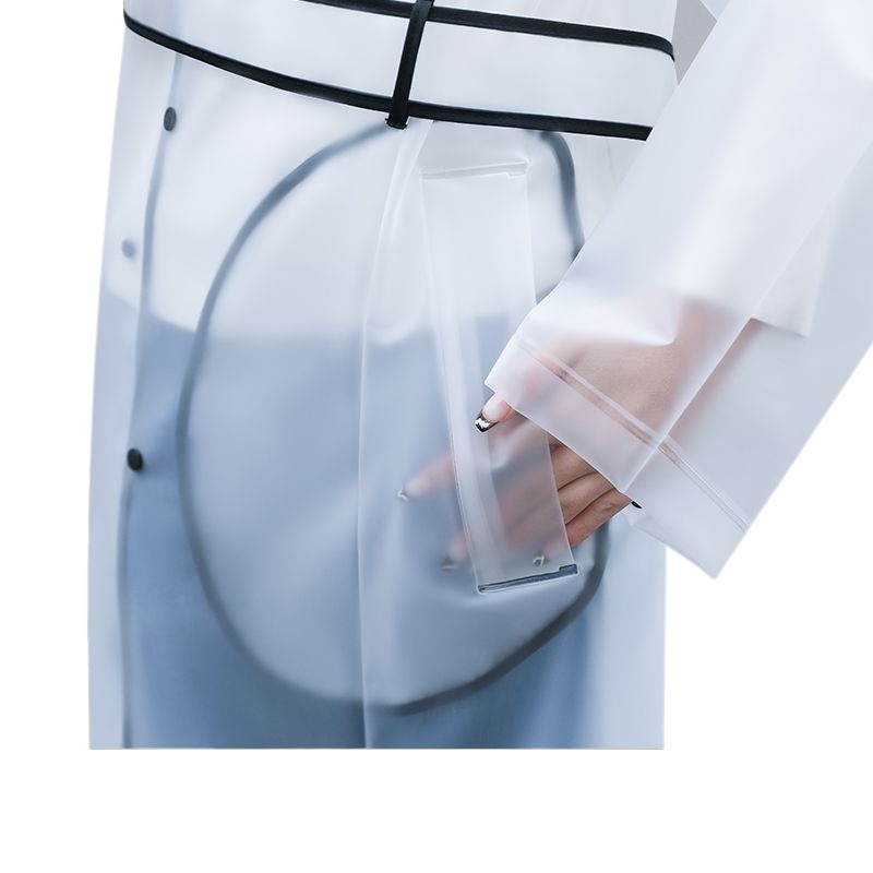 Impermeable Transparente de Mo - Women'S Fashion Raincoat reseña y precio