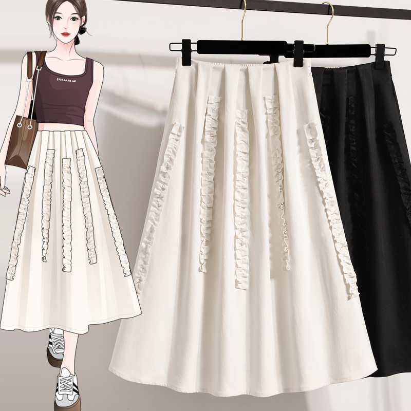 Nueva colección primavera-vera - A-Line Skirt Midi reseña y precio
