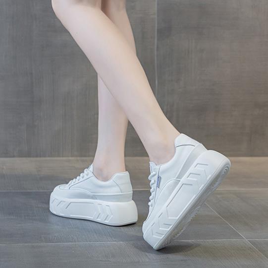 Zapatos de cuero de microfibra - Sneakers Fashion Women reseña y precio