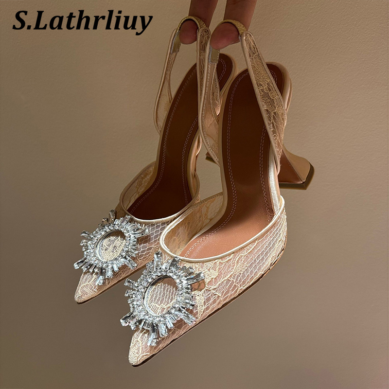 Sandalias con diamantes de imi - Women'S Fashion Q reseña y precio